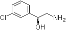 (S)-alpha-(Aminomethyl)-3-chlorobenzenemethanol molecular structure (CAS 168112-89-8)