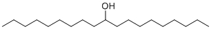 structure of CAS# 16840-84-9, 10-Nonadecanol;Nonadecan-10-ol