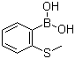 2-Methylthiophenylboronic acid molecular structure (CAS 168618-42-6)