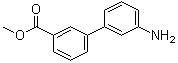 结构式 CAS# 168619-25-8, 3'-氨基-[1,1'-联苯]-3-羧酸甲酯