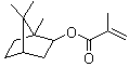 2-Methyl-2-propenoic acid 1,7,7-trimethylbicyclo[2.2.1]hept-2-yl ester molecular structure (CAS 16868-12-5)