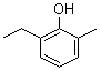 6-甲基-2-乙基苯酚分子结构 (CAS 1687-64-5)