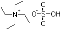 Tetraethylammonium hydrogensulfate molecular structure (CAS 16873-13-5)