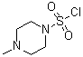 4-Methyl-1-piperazinylsulfonyl chloride molecular structure (CAS 1688-95-5)