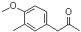 1-(4-甲氧基-3-甲基苯基)-2-丙酮分子结构 (CAS 16882-23-8)
