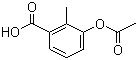 3-Acetoxy-o-toluic acid molecular structure (CAS 168899-58-9)