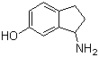 6-羟基-1-氨基茚满分子结构 (CAS 168902-76-9)