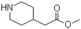 Methyl 4-piperidineacetate molecular structure (CAS 168986-49-0)