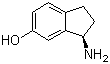 (R)-(-)-6-Hydroxy-1-aminoindan molecular structure (CAS 169105-01-5)