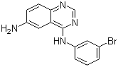 N4-(3-Bromophenyl)quinazoline-4,6-diamine molecular structure (CAS 169205-78-1)