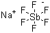 Sodium hexafluoroantimonate molecular structure (CAS 16925-25-0)