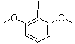 结构式 CAS# 16932-44-8, 2,6-二甲氧基-1-碘苯