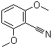 2,6-二甲氧基苯腈分子结构 (CAS 16932-49-3)