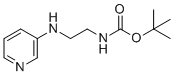 tert-Butyl (2-(pyridin-3-ylamino)ethyl)carbamate molecular structure (CAS 1694232-96-6)