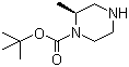 (S)-1-N-Boc-2-methylpiperazine molecular structure (CAS 169447-70-5)