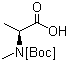 BOC-N-Methyl-L-alanine molecular structure (CAS 16948-16-6)