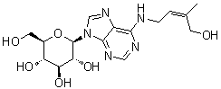 顺式-玉米素-9-葡糖苷分子结构 (CAS 169565-72-4)