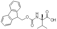 N-[(9H-Fluoren-9-ylmethoxy)carbonyl]-2-methyl-L-valine molecular structure (CAS 169566-81-8)
