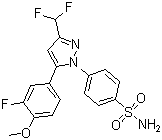 结构式 CAS# 169590-41-4, 地拉考昔