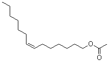 (Z)-7-Tetradecen-1-ol acetate molecular structure (CAS 16974-10-0)