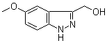 5-Methoxy-1H-indazole-3-methanol molecular structure (CAS 169789-36-0)