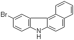 10-溴-7H-苯并[c]咔唑分子结构 (CAS 1698-16-4)
