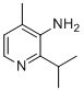 2-Isopropyl-4-methylpyridin-3-amine molecular structure (CAS 1698293-93-4)