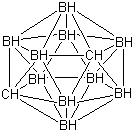 structure of CAS# 16986-24-6, m-Carborane;1,7-Dicarbadodecaborane(12); Neocarborane; m-Decaborocarborane; m-Dicarbadodecaborane(12)