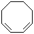 1,3-环辛二烯分子结构 (CAS 1700-10-3)