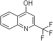 4-羟基-2-三氟甲基喹啉分子结构 (CAS 1701-18-4)