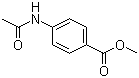 Methyl 4-acetamidobenzoate molecular structure (CAS 17012-22-5)