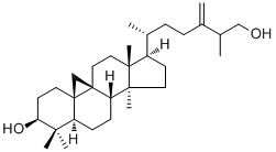 24-亚甲基环安坦-3beta,26-二醇分子结构 (CAS 17020-27-8)