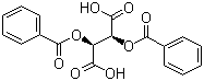 structure of CAS# 17026-42-5, (+)-Dibenzoyl-D-tartaric acid;[S-(R*,R*)]-2,3-Bis(benzoyloxy)succinic acid; (-)-Di-1,4-O-benzoyl-L-tartaric acid; D-Tartaric acid 2,3-dibenzoate