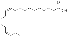 11Z,14Z,17Z-Eicosatrienoic acid molecular structure (CAS 17046-59-2)