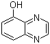 structure of CAS# 17056-99-4, 5-Hydroxyquinoxaline