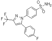 Mavacoxib molecular structure (CAS 170569-88-7)