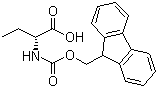 structure of CAS# 170642-27-0, Fmoc-D-2-aminobutyric acid