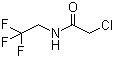2-Chloro-N-(2,2,2-trifluoroethyl)acetamide molecular structure (CAS 170655-44-4)
