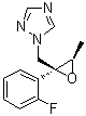 (2S-cis)-1-[[2-(2-Fluorophenyl)-3-methyloxiranyl]methyl]-1H-1,2,4-triazole molecular structure (CAS 170715-98-7)