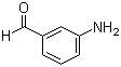 结构式 CAS# 1709-44-0, 3-氨基苯甲醛