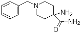 N-Benzyl-4-aminopiperidine-4-carboxamide molecular structure (CAS 170921-49-0)