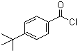 structure of CAS# 1710-98-1, 4-tert-Butylbenzoyl chloride;4-tert-Butylbenzoylchloride; 4-(1,1-Dimethylethyl)-Benzoyl chloride