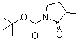 3-甲基-2-氧代吡咯烷-1-羧酸叔丁酯分子结构 (CAS 171017-18-8)