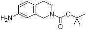 tert-Butyl 7-amino-3,4-dihydroisoquinoline-2(1H)-carboxylate molecular structure (CAS 171049-41-5)
