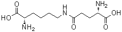 epsilon-(gamma-L-Glutamyl)-L-lysine molecular structure (CAS 17105-15-6)