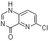 6-Chloropyrido[3,2-d]pyrimidin-4(1H)-one molecular structure (CAS 171178-33-9)