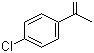 structure of CAS# 1712-70-5, 4-Chloro-alpha-methylstyrene;2-(4-Chlorophenyl)propene; 4-Isopropenyl-chlorobenzene
