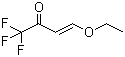 4-Ethoxy-1,1,1-trifluoro-3-buten-2-one molecular structure (CAS 17129-06-5)