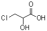 结构式 CAS# 1713-85-5, 3-氯-2-羟基丙酸