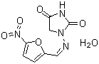 Nitrofurantoin monohydrate molecular structure (CAS 17140-81-7)